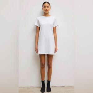 LESET Women's Margo  Dress, White, Sz Small